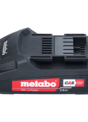 Sierra para madera a batería Metabo MS 18 LTX 15 18 V 15 cm 5 m/s + 1x batería 2,0 Ah + metaBOX - sin cargador