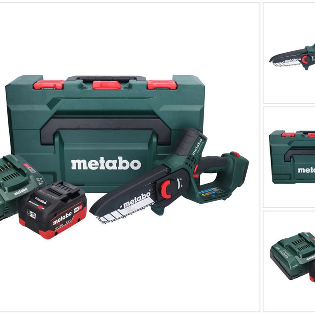 Metabo MS 18 LTX 15 outil sans fil 18 V 15 cm 5 m/s + 1x batterie 5,5 Ah + chargeur + metaBOX