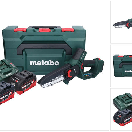 Metabo MS 18 LTX 15 outil sans fil 18 V 15 cm 5 m/s + 2x batterie 5,5 Ah + chargeur + metaBOX