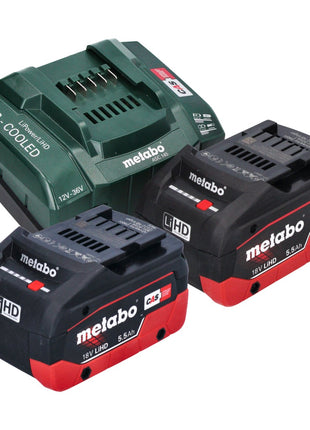 Metabo MS 18 LTX 15 sierra para madera a batería 18 V 15 cm 5 m/s + 2x batería 5,5 Ah + cargador + metaBOX