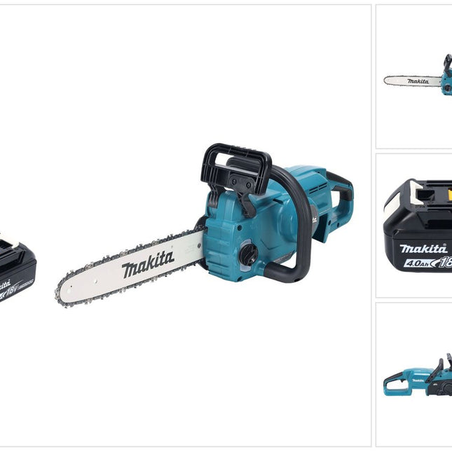 Makita DUC 357 MX2 Trononneuse d'elagage sans fil 18 V 35 cm 7,7 m/s sans balais + 1x batterie 4,0 Ah - sans chargeur