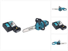 Makita DUC 357 RTX2 Akku Kettensäge 18 V 35 cm 7,7 m/s Brushless + 1x Akku 5,0 Ah + Ladegerät