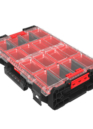 Qbrick System ONE Organizer XL 2.0 sztaplowany 582 x 387 x 131 mm 13,5 l IP66 z 6 wkładkami i 6 przegrodami