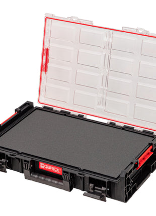 Qbrick System ONE Organizer XL 2.0 MFI apilable 582 x 387 x 131 mm 13,6 l IP66 con inserto de espuma