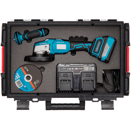 Qbrick System ONE Organizer XL 2.0 MFI empilable 582 x 387 x 131 mm 13,6 l IP66 avec insert mousse