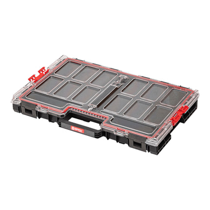 Qbrick System ONE Organizer L 2.0 MFI empilable 531 x 379 x 77 mm 6 l IP66 avec insert en mousse