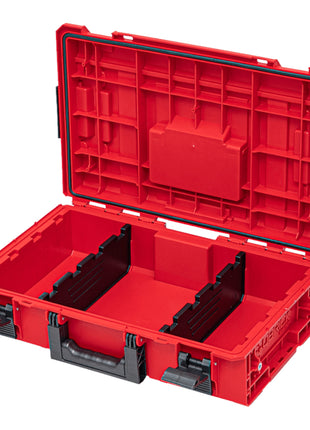 Qbrick System ONE 200 2.0 Vario RED ULTRA HD Maleta de herramientas personalizada organizador modular 585 x 385 x 190 mm 15,4 l apilable IP66