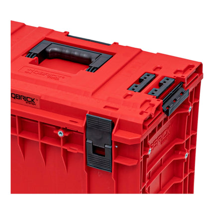 Qbrick System ONE 450 2.0 Vario RED ULTRA HD Custom Mallette à outils modulaire Organiseur 585 x 385 x 420 mm 52 l empilable IP66