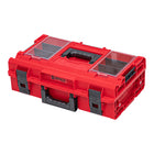 Qbrick System ONE 200 2.0 Profi RED ULTRA HD Maleta de herramientas personalizada organizador modular 585 x 385 x 190 mm 15,4 l apilable IP66