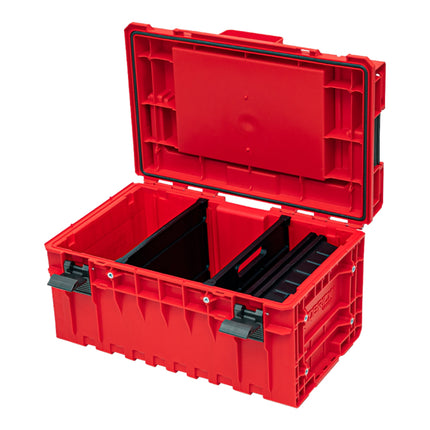 Qbrick System ONE 350 2.0 Expert RED ULTRA HD Custom Mallette à outils modulaire organisateur 585 x 385 x 320 mm 38 l empilable IP66