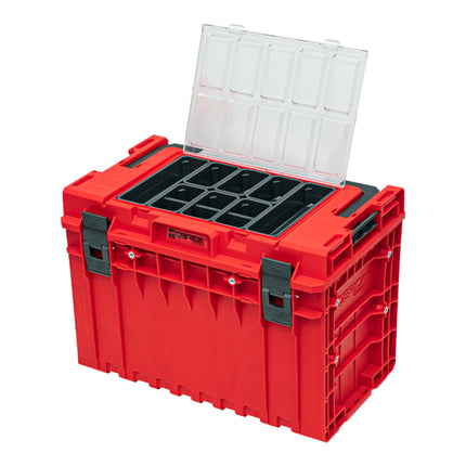 Qbrick System ONE 450 2.0 Expert RED ULTRA HD Custom Mallette à outils modulaire organisateur 585 x 385 x 420 mm 52 l empilable IP66