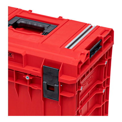 Qbrick System ONE 450 2.0 Technique RED ULTRA HD Custom Mallette à outils modulaire Organiseur 585 x 385 x 420 mm 52 l empilable IP66
