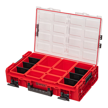 Qbrick System ONE Organizer XL 2.0 RED ULTRA HD Custom 582 x 387 x 131 mm 13,5 l IP66 avec 8 inlays et 6 séparateurs