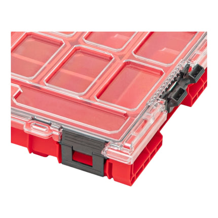 Qbrick System ONE Organizer L 2.0 RED ULTRA HD empilable 531 x 379 x 77 mm 6 l IP66 avec 10 inlays