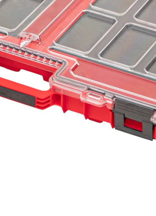 Qbrick System ONE Organizer L 2.0 MFI RED ULTRA HD empilable 531 x 379 x 77 mm 6 l IP66 avec insert mousse