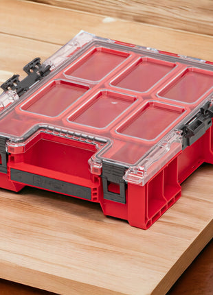 Qbrick System ONE Organizer M Plus RED ULTRA HD Organizer 364 x 264 x 106 mm 4 l stapelbar IP66