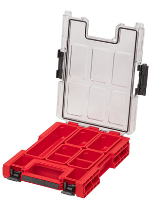 Qbrick System ONE Organizer M RED ULTRA HD Organizer 365 x 265 x 77 mm 2,5 l stapelbar IP66