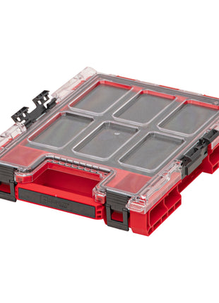 Qbrick System ONE Organizer M MFI RED ULTRA HD empilable 365 x 265 x 77 mm 2,5 l IP66 avec insert en mousse