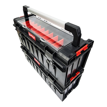 Qbrick System PRO 700 Expert empilable 650 x 270 x 272 mm 29l IP54 avec 11 compartiments