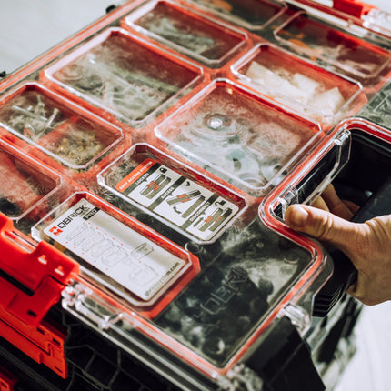 Qbrick System PRO 300 Organizer 452 x 358 x 110 mm 9 l empilable IP54