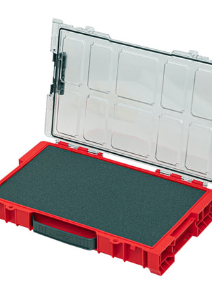 Qbrick System PRO 100 MFI RED ULTRA HD Organisateur 452 x 296 x 79 mm 5 l stapelbar IP54