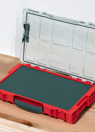 Qbrick System PRO 100 MFI RED ULTRA HD Organisateur 452 x 296 x 79 mm 5 l stapelbar IP54