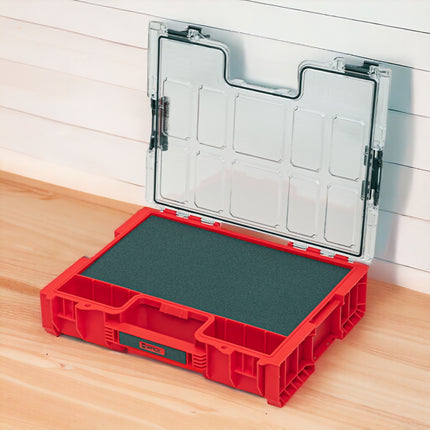 Qbrick System PRO 300 MFI RED ULTRA HD Organisateur 452 x 358 x 110 mm 9 l stapelbar IP54