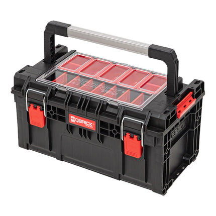 Qbrick System PRIME Toolbox 250 Expert avec organiseur empilable 535 x 327 x 277 mm 26l IP66 avec 10 séparateurs + 5 inlays