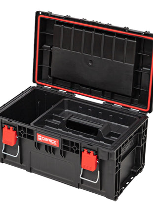 Qbrick System PRIME Toolbox 250 Expert avec organiseur empilable 535 x 327 x 277 mm 26l IP66 avec 10 séparateurs + 5 inlays