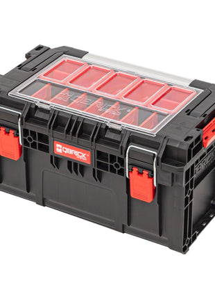 Qbrick System PRIME Toolbox 250 Expert avec organiseur empilable 535 x 327 x 277 mm 26l IP66 avec 10 séparateurs + 5 inlays