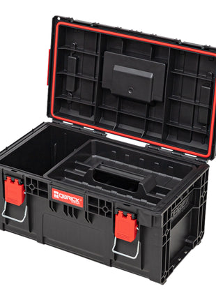 Qbrick System PRIME Toolbox 250 Vario apilable 535 x 327 x 271 mm 28l IP66 con 3 particiones