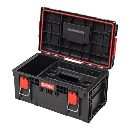 Qbrick System PRIME Toolbox 250 Vario empilable 535 x 327 x 271 mm 28l IP66 avec 3 séparateurs