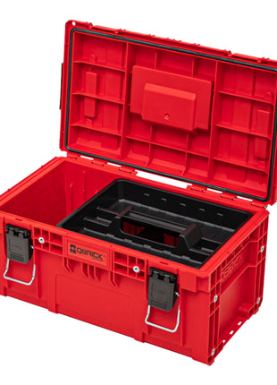 Qbrick System PRIME Toolbox 250 Vario RED ULTRA HD Custom empilable 535 x 327 x 271 mm 26l IP66 avec 3 séparateurs