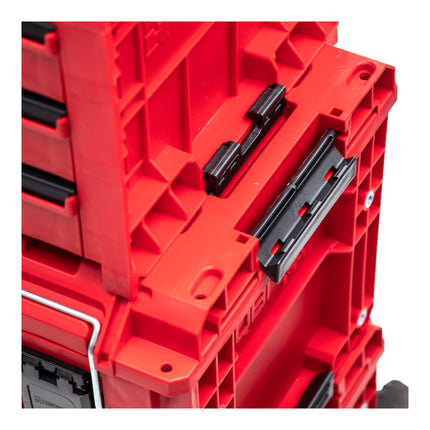 Qbrick System PRIME Toolbox 250 Vario RED ULTRA HD Custom empilable 535 x 327 x 271 mm 26l IP66 avec 3 séparateurs