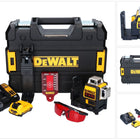 DeWalt DCE 089 D1R batterie rechargeable laser multiligne 12 V 3x 360 rouge + 1x batterie rechargeable 2.0 Ah + chargeur + TSTAK