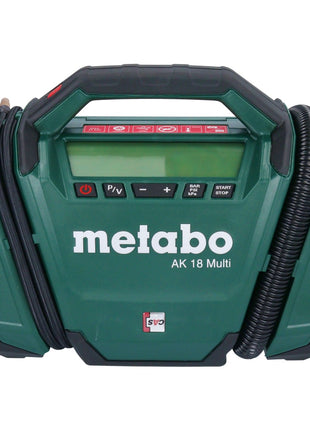 Metabo AK 18 Compresor multibatería 18 V 11 bar Solo (600794850) - sin batería, sin cargador