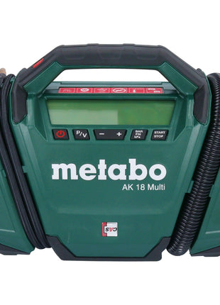 Metabo AK 18 Multi Compresseur sans fil 18 V 11 bar + 1x batterie 2,0 Ah - sans chargeur