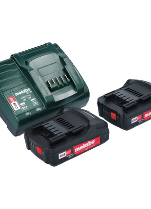 Metabo AK 18 Compresor multibatería 18 V 11 bar + 2x baterías 2,0 Ah + cargador