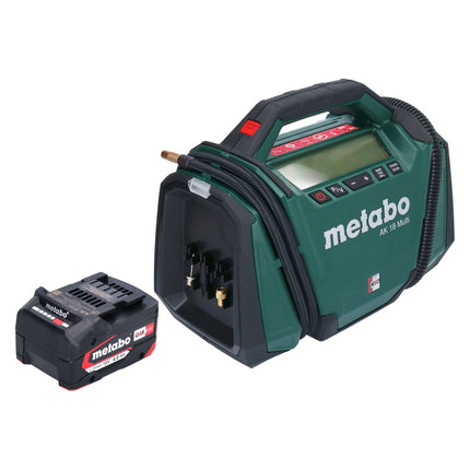 Metabo AK 18 Multi Compresseur sans fil 18 V 11 bar + 1x batterie 4,0 Ah - sans chargeur