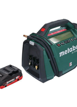 Metabo AK 18 Multi Compresseur sans fil 18 V 11 bar + 1x batterie 4,0 Ah - sans chargeur