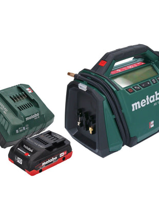 Metabo AK 18 Compresseur à batterie multiple 18 V 11 bar + 1x batterie 4,0 Ah + chargeur