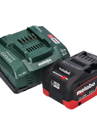 Metabo AK 18 Compresor multibatería 18 V 11 bar + 1x batería 5,5 Ah + cargador