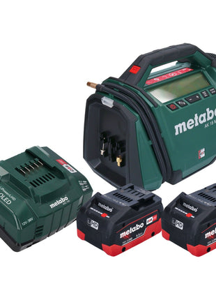 Metabo AK 18 Compresor multibatería 18 V 11 bar + 2x baterías 5,5 Ah + cargador