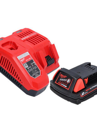 Milwaukee M18 ONEFPRT-201X remachadora ciega a batería 18 V 20 kN sin escobillas + 1x batería 2.0 Ah + cargador + caja HD