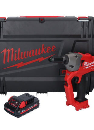 Milwaukee M18 ONEFPRT-301X remachadora ciega a batería 18 V 20 kN sin escobillas + 1x batería 3.0 Ah + caja HD - sin cargador