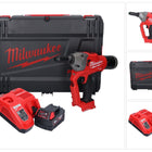 Riveteuse aveugle sur batterie Milwaukee M18 ONEFPRT-401X 18 V 20 kN sans balais + 1x batterie 4,0 Ah + chargeur + boîtier HD