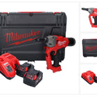 Riveteuse aveugle sur batterie Milwaukee M18 ONEFPRT-602X 18 V 20 kN sans balais + 2x batterie 6,0 Ah + chargeur + boîtier HD