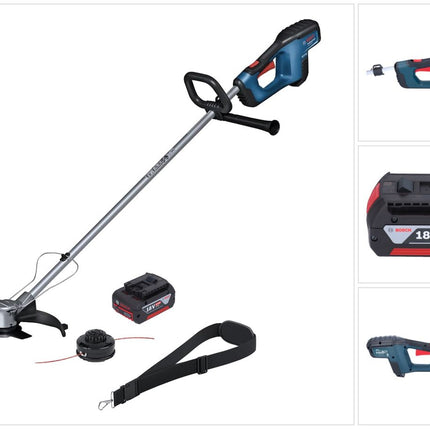 Bosch GFR 18V-23 Professional Débroussailleuse sans fil 18 V 230 mm Brushless + 1x batterie 4,0 Ah - sans chargeur