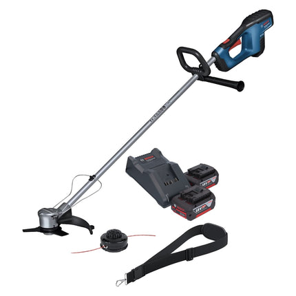 Bosch GFR 18V-23 Professional Débroussailleuse sans fil 18 V 230 mm Brushless + 2x batterie 4,0 Ah + chargeur
