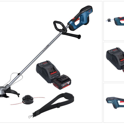 Bosch GFR 18V-23 Professional Débroussailleuse sans fil 18 V 230 mm Brushless + 1x batterie 5,0 Ah + chargeur